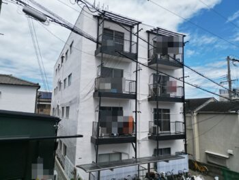 岸和田市　エス・テラス大阪サウス　外壁修繕工事