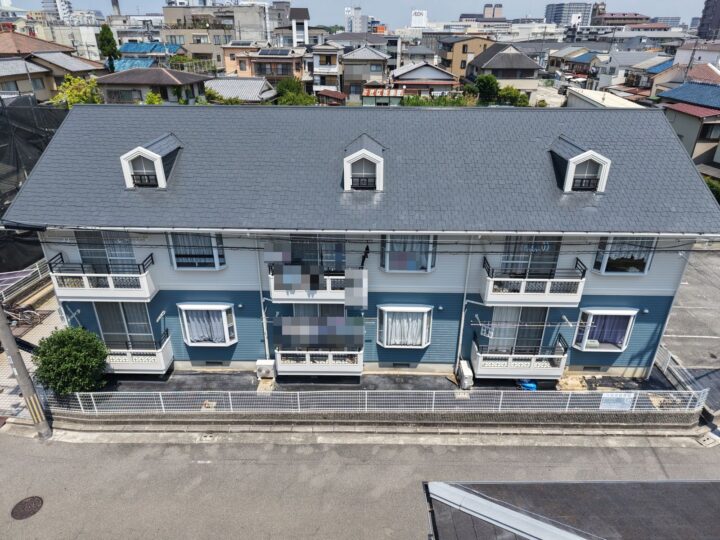 堺市西区鳳南町 センチュリーハイツⅢA・B大規模外壁・屋根修繕工事